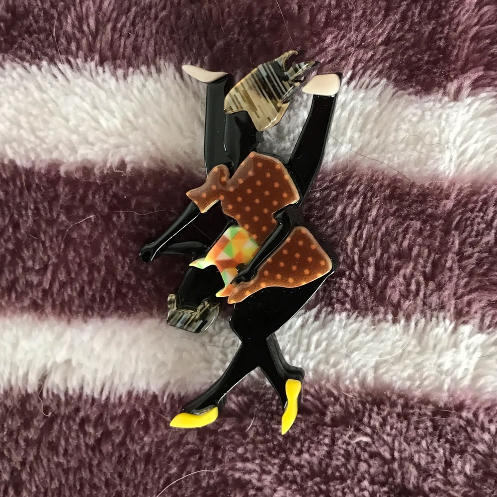 Erstwilder Jack Rabbit Slims Brooch